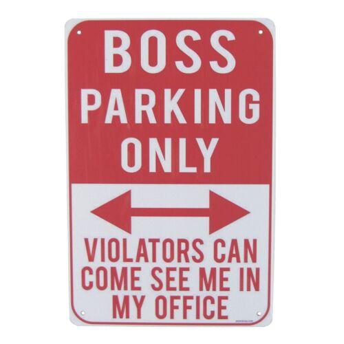 Funny Metal Parking Only Wall Sign Man Cave Garage Office Decor Gag GiftAluminum 30x40cm(11.8x15.7inch)