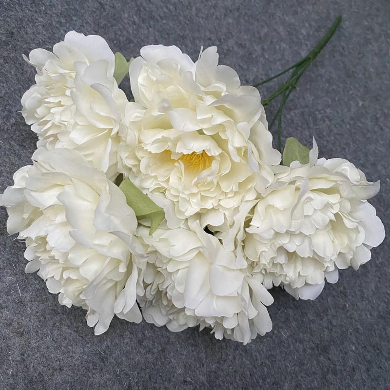 Peony Artificial Fake Flowers Wedding Arch Decorative Silk Flowers Realistic