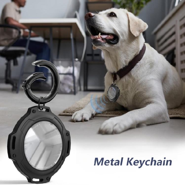 Protective Case with Keychain Waterproof Holder for Trackers Protector Case Keychain Holder Shockproof