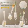 Huabeisen 5-in-1 Long Handle Sponge Bottle & Cup Cleaning Brush