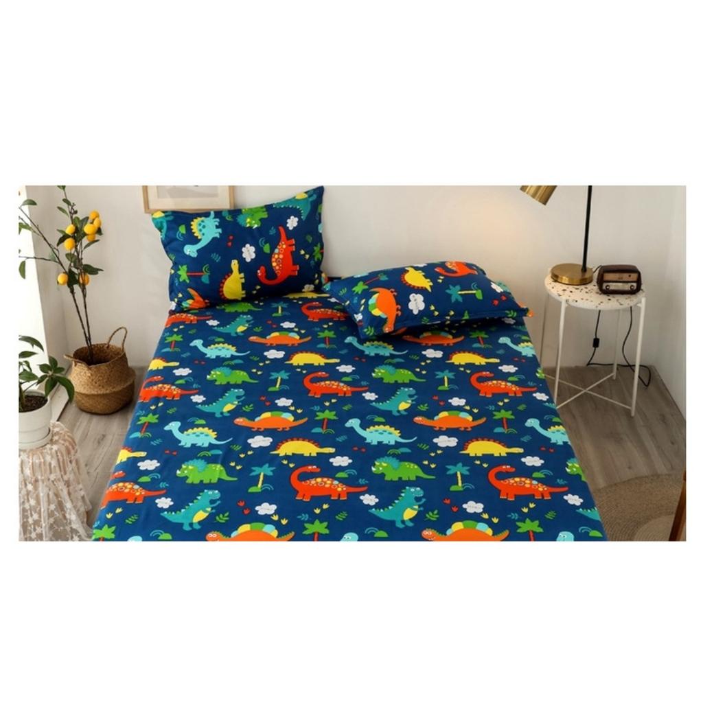 Printed Bedroom Home Hotel Light Beige Soft and Comfortable Bed Sheet