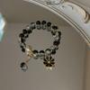 Fairy Daisy Popcorn Beaded Bracelet - Women's Elegant Handcrafted Jewelry