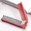 2Pcs Double-Head Travel Folding Comb Portable Anti-Static Hair Comb for Men Women Scalp Massage Hair Brush Salon Hairdressing Tool for Home Travel Use