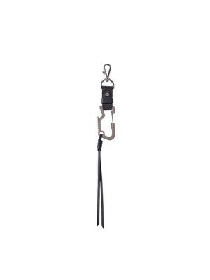 Vunque Tie Leather Charm (Tie Leather Charm) Black