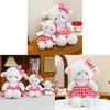 Plush Cherry Sheep Toy With Pp Cotton Filling For Girls And Kids Comfort