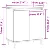 Sideboard Sonoma Oak 60 x 35 x 70 cm Particleboard