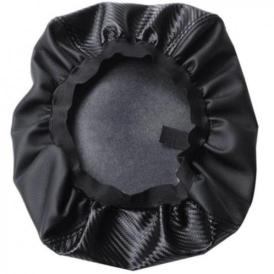 Real Leather Carbon Fiber Style Car Center Armrest Box Cover For Explorer 11-18