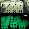Entertainment Round Corner 14mm 6 Sided Game Dices Noctilucent Dice Cubes Drinking Tool Luminous