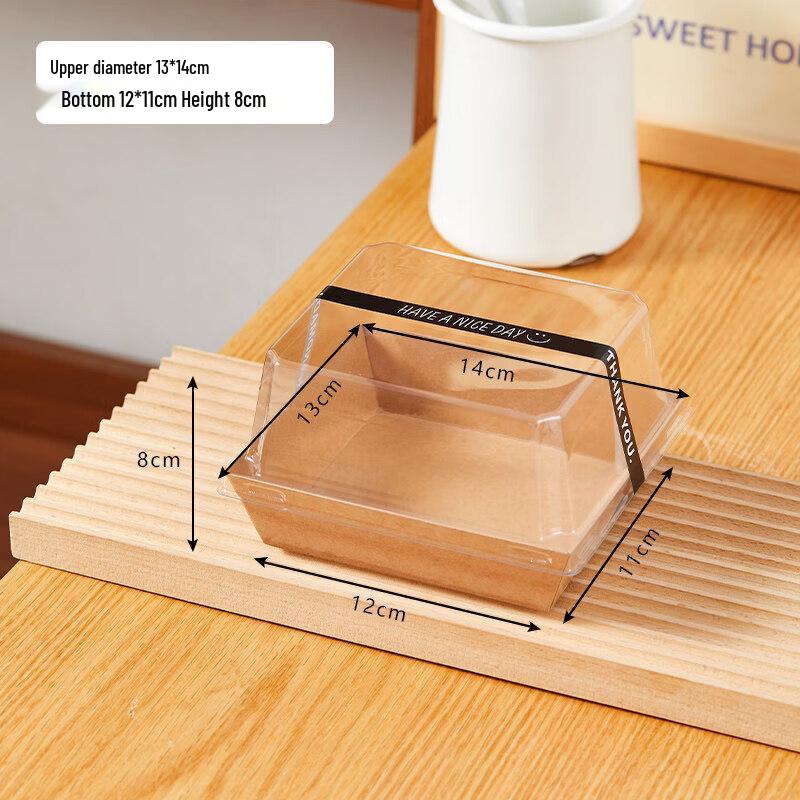 

Square Sliced Cake & Dessert Packaging Box