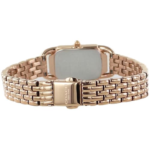 Coach Women's Cady Rose Gold Rectangular Watch 14504171
