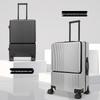 Hengyuanxiang Front-Opening Aluminum Frame Luggage