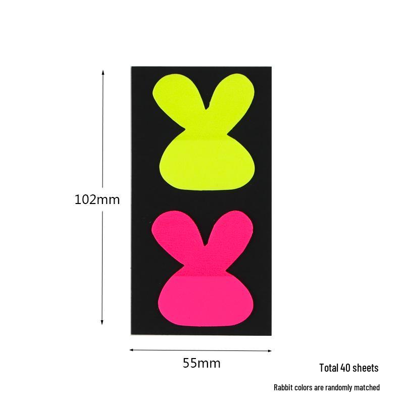 Transparent Sticky Notes & Fluorescent Arrow Index Stickers: Waterproof, Self-Adhesive, Ideal for Students