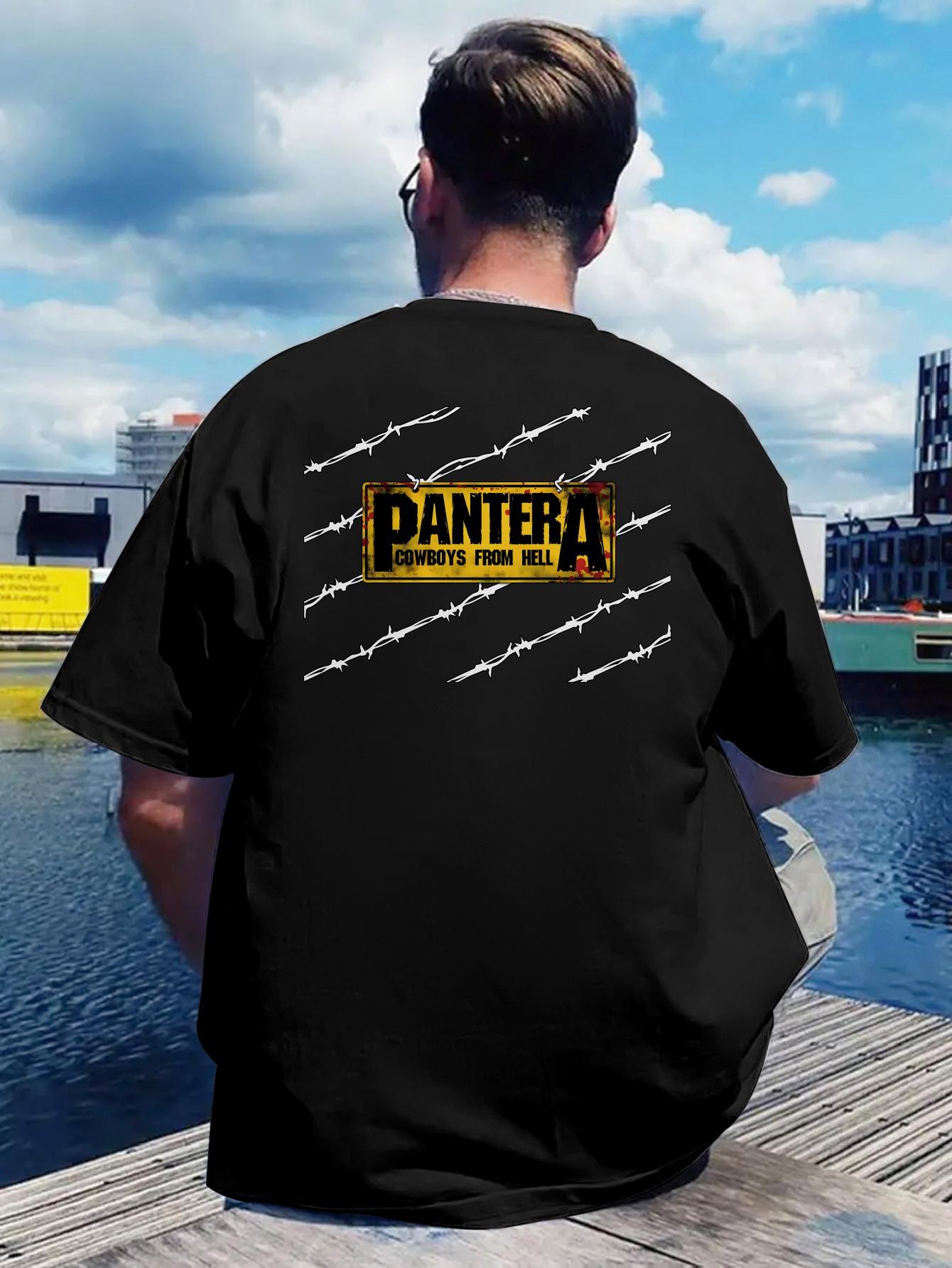 Vintage Rock Band T-shirt - PANTERA Cowboys from Hell Graphic Tee M