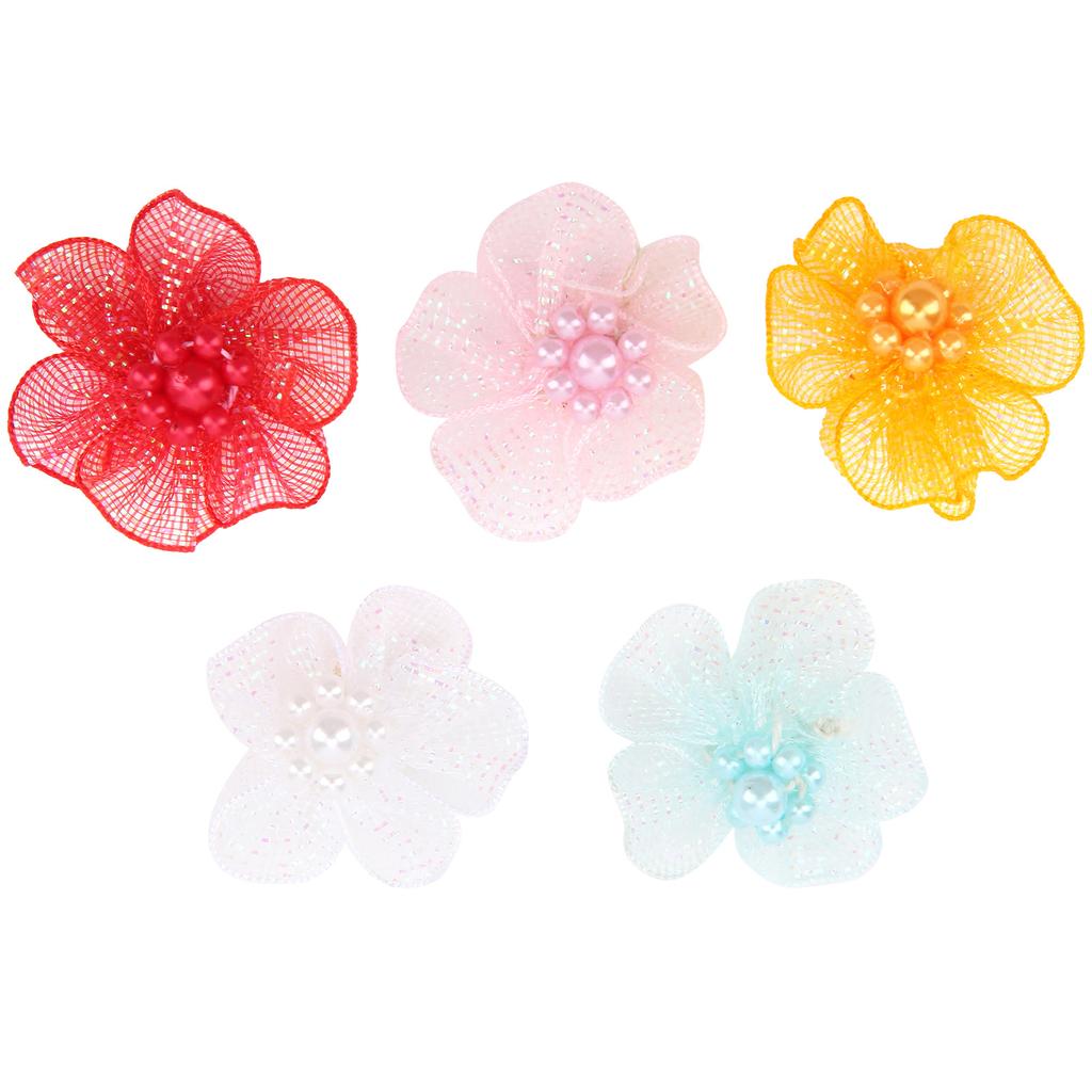 50Pcs DIY Flower Decoration Colorful Artificial HandMade Accessories for Home Wedding Party Car