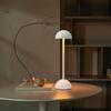 LED houbová lampa Noční stolek Noční stolek Náladové světlo Dobíjecí stolní lampa Bezdrátová dotyková lampa Floweprbud Nordic Stolní lampa