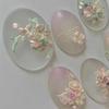 Silicone Nail Art Relief Mold 1Pcs 3D Flower Rose Butterfly Orchid Petal Pattern Reusable for UV Resin Nail Decor Craft