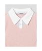8SECONDS Collared Layered T-Shirt Light Pink