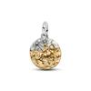 New Arrival 12 Constellation Dangle Charm Two Tone Gold Silver Pendant DIY Bracelet Bead Jewelry Gift For Women