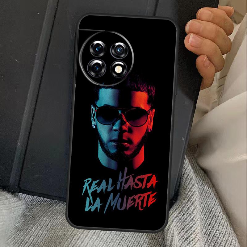 Anuel AA Real Hasta La Muerte Case For OnePlus 11 10 9 8 Ace Pro 11R 9RT 10T 8T OnePlus Nord N20 N10 2T CE 2 Lite Cover