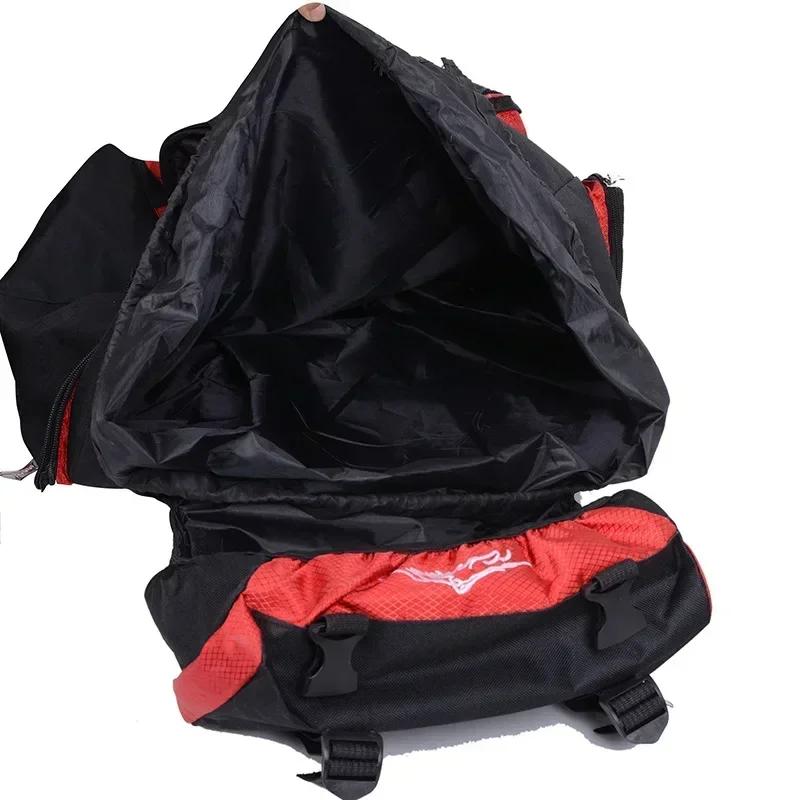 Backpacks 80L Camping Hiking Backpack Bag Outdoor Sports Bags Travel Water-Repellent Shoulder Men Climbing Fishing Rucksack