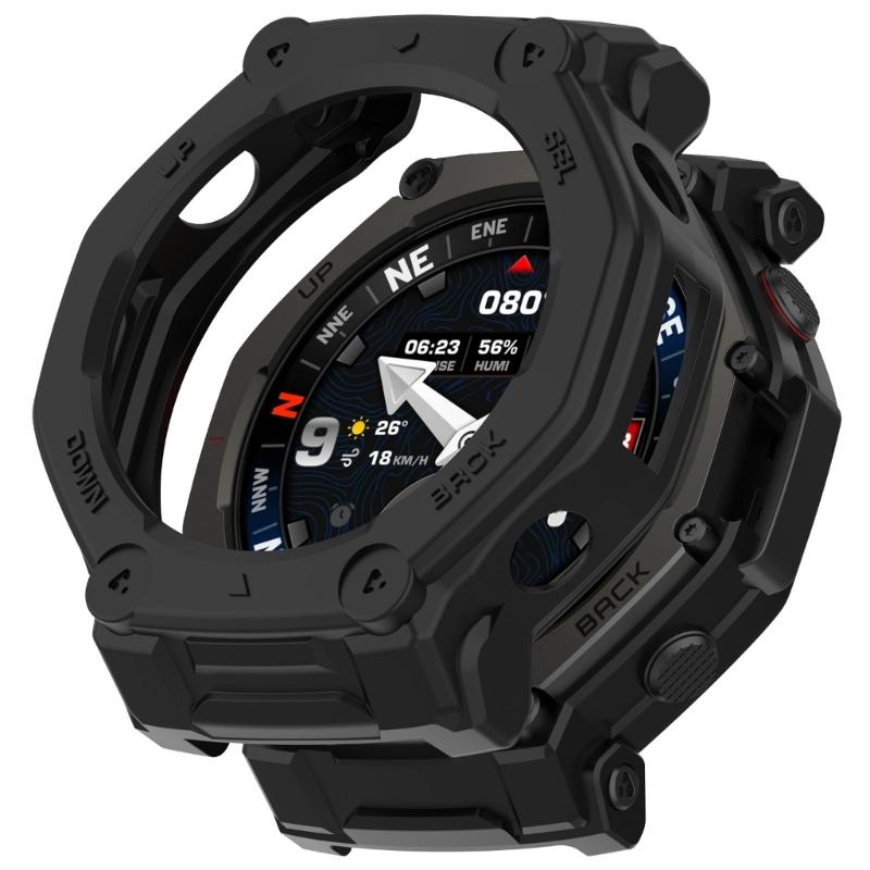 Lichtgewicht Skeletons Beschermhoes Sterke TPU Cover Half Gesloten Beschermende Schaal Horloge Accessoires voor Smartwatches