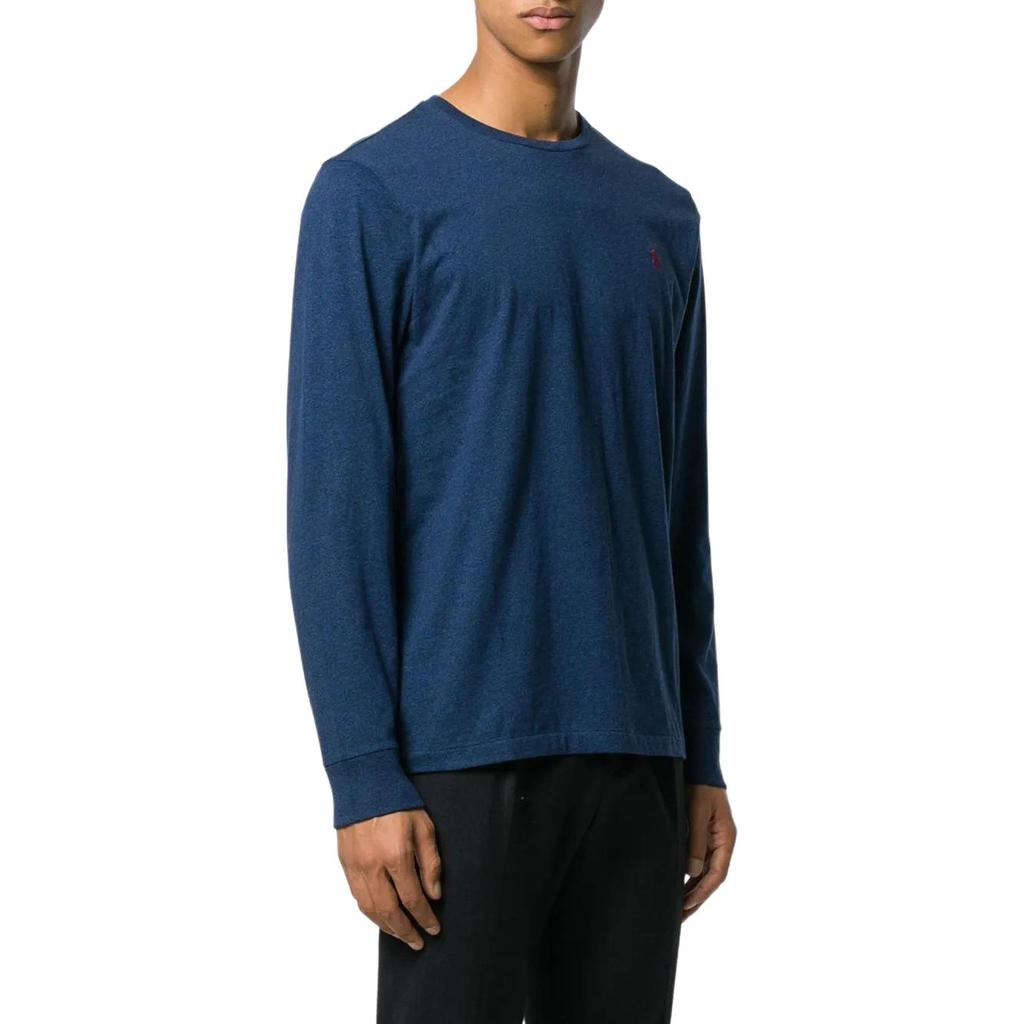 Polo Ralph Lauren Pony Logo Embroidered Crew Neck Long Sleeve Pullover T-Shirt Men tops 710671468-029