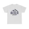 Baumwoll-T-Shirt für Jungen Sommer Lässig Grafik-T-Shirt Kurzarm Busch Light Grafik-T-Shirt Unisex Schweres Baumwoll-T-Shirt