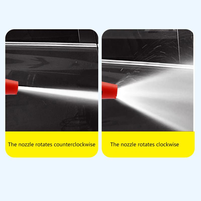 High Pressure Snowflake Foam Spray Gun 1L Large Capacity 1/4 Quick Connect Adjustable Spray Angle High Pressure Cleaning Tool