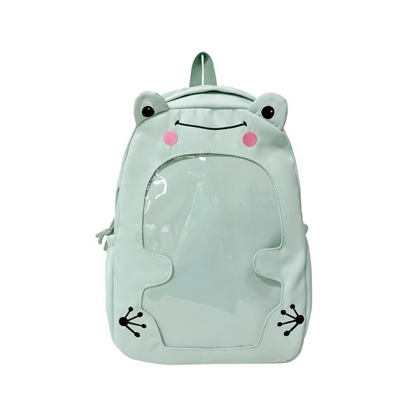 

Transparent Cotton Doll Bag 40cm Japanese Backpack Schoolbag Sandwich Student Large-capacity Girl Pain