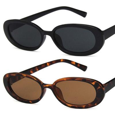 Retro Sunglasses for Women Small Oval Frame UV400 Protection Fashion Shades Outdoor Sports Eyewear