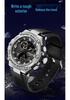 Sanda Men's Waterproof Multifunctional Tactical Luminous Sports Watch