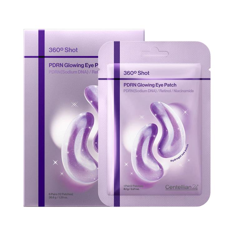 Centellian24 360 Shot PDRN Glowing Eye Patch Brightening & Firming Hydrogel Eye Patch 6 Sheets 6.1g