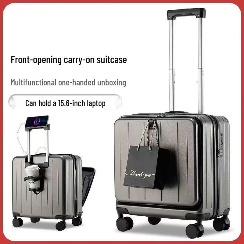 JOURHEY SHI Business PC Hardshell Carry-on Spinner Luggage