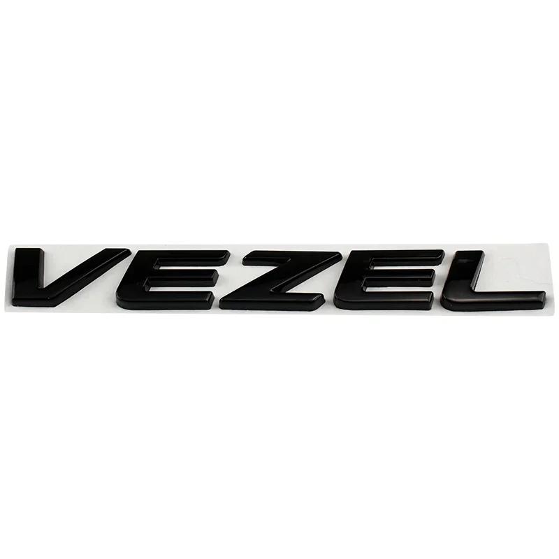 Metal 3D Car Sticker Body Side Badge Styling for Honda Vezel Logo 2023 2019 2021 2020 Auto Rear Trunk Emblem Decals Accessories