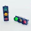 Breloc Pandantiv Semafor LED Mic Lumină de Semnalizare Realistă Ornament Chei Brelocuri la Modă pentru Copii și Colecționari