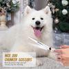 8.0" Napsen Swivel Handle Professional Pet Grooming Shears