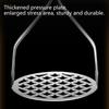 Manual Potato Masher Creative Stainless Steel Mud Press Masher Stainless Steel Potatoes Crusher Pusher Kitchen Gadget