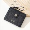 Baellerry Women's Patchwork Wallet: Multi-Card Slots & High-End Fashion Zipper Coin Purse