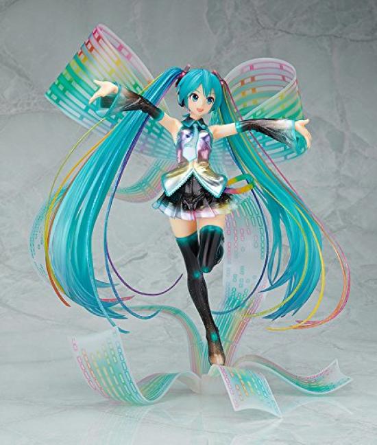 Charakter-Gesangsserie 01 Hatsune Miku Hatsune Miku 10. Jubiläumsversion. Gedenkbox (Gedenkbuch [Hatsune Miku Archiv] Enthalten) 17 Maßstab