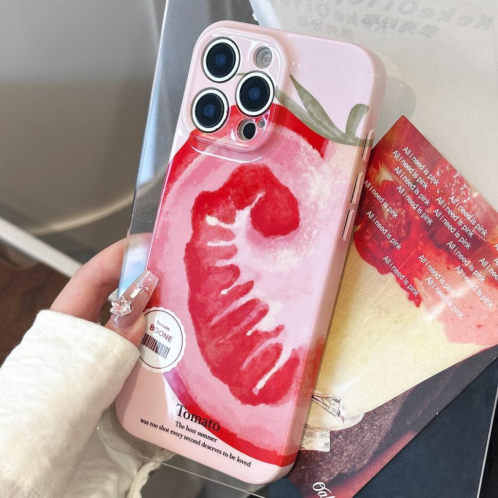 Creative Tomato Case for iPhone 17 iPhone 17 Pro Max