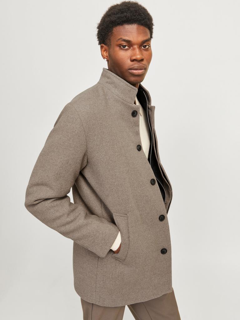 Jack & Jones Jjeharrison Wool Jacket Sn (12258674) Blend Jacket Sn (12258674) Greige