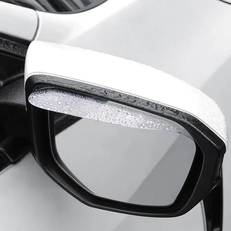 Autoaufkleber 2025 Neuer Tesla 2 Stück Auto-Rückspiegel-Regenschutz für Tesla Model 3 YSX 2021 Roadster Cybertruck J