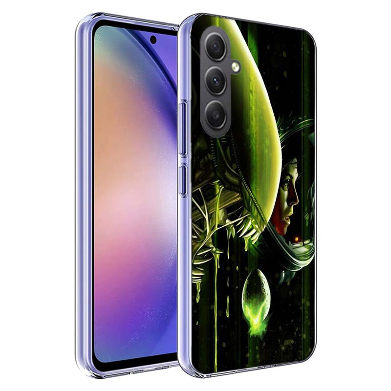 COOL A-Alien Xenomorph Phone Case for Samsung A17 A37 A57 A07 A16 A26 A36 A56 A06 A02S A12 A22 A32 A52S A04S A14 A24 A34 A54 A03