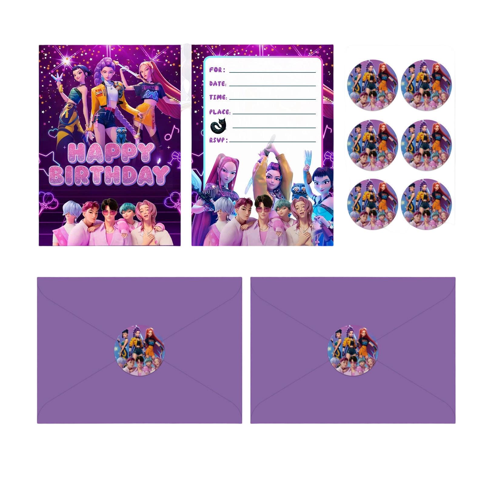 

Приглашения на вечеринку, Приглашения на день рождения, Открытки-приглашения на вечеринку по случаю дня рождения для заполнения, Наклейки с буквами One Size