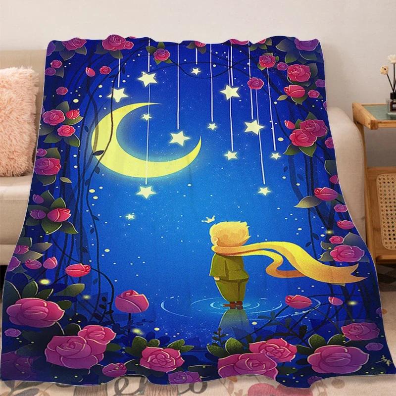 Warm Winter Blankets The Little Princes Camping Blanket Soft Blankets Decorative Sofa Blanket Microfiber Bed Fleece Custom