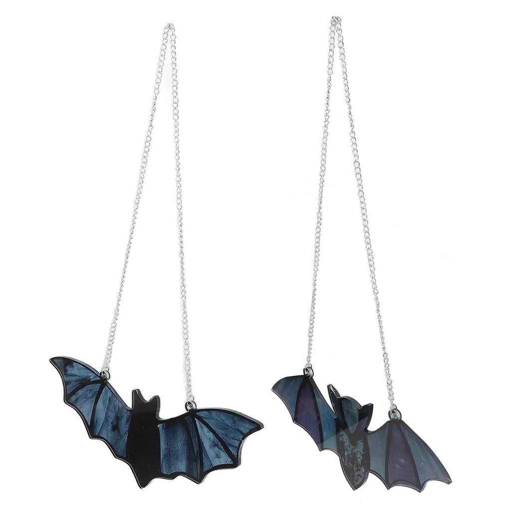 Netopýr Závěsná ozdoba Halloweenské netopýry Lapač slunce Ozdoba Hrozné zvíře Akrylové sklo Umění Nástěnná dekorace