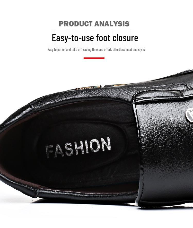 Waterproof Cowhide Leather Chef Shoes for Men - Wide Fit