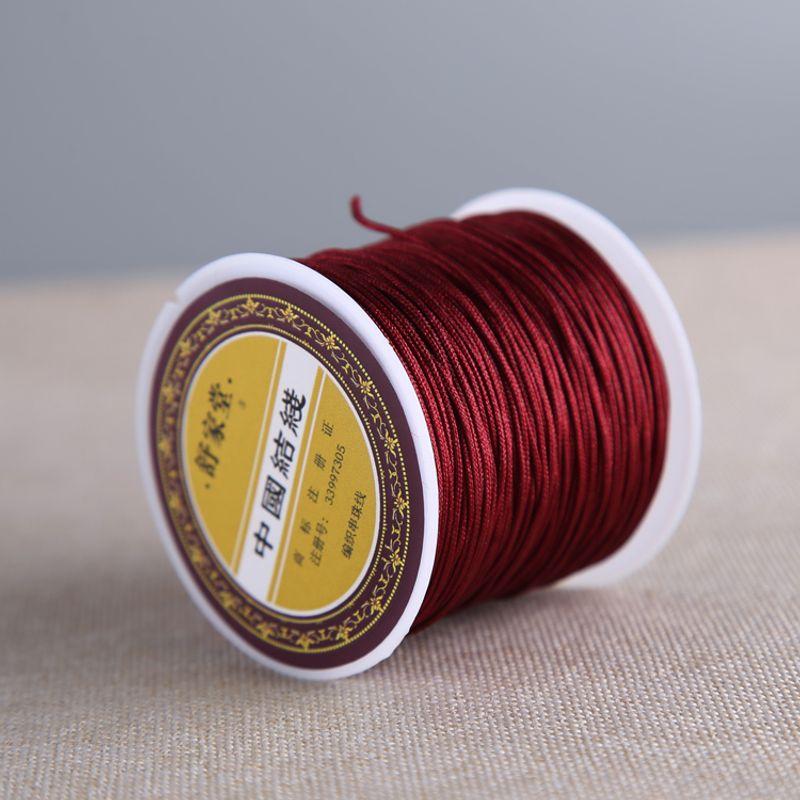 

нет. 72 Нефритовая нить Красная веревка Плетеная веревка Браслет Ожерелье Веревка Подвеска Шнурок Нить из бусин Ювелирные изделия Красный Ремешок для руки DIY Материал Jujube