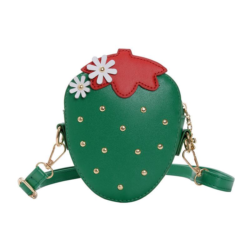 Childrens Cute Fruit Crossbody Bag With Adjustable Strap For Daily Use