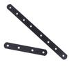4pcs Stainless Steel Brace Flat Metal Brackets Straight Brackets Mending Repair Plate Fixing Joining For Furniture Corner